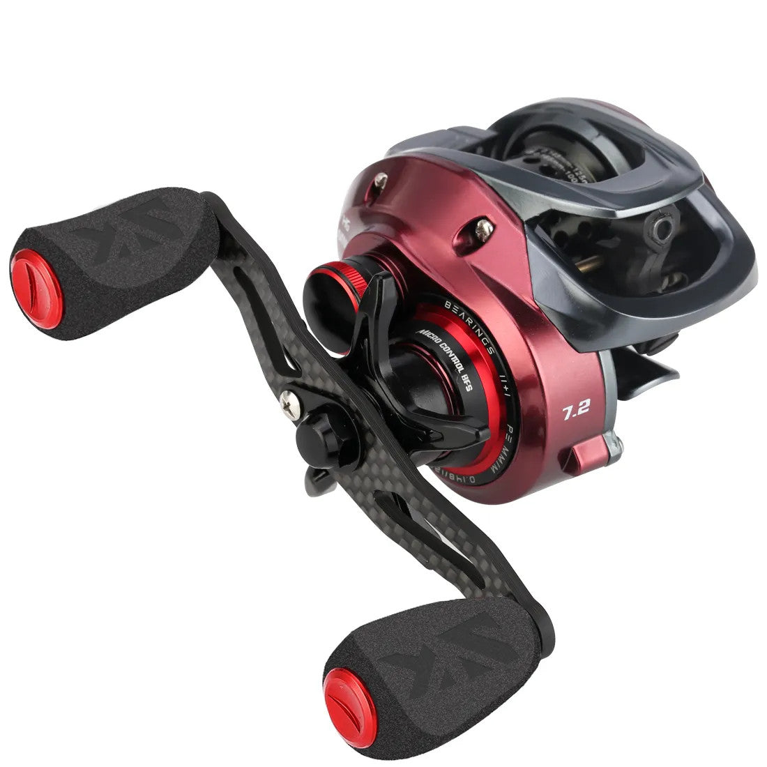 RED FOX Bait Finesse System BFS Fishing Lure Baitcasting Reel 7.2:1 8.1:1 Magnetic Brake System MAX DRAG 13lbs 162g