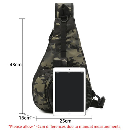 Large Capacity Multifunctional Fishing Lure Bag Crossbody Waist Fishing Backpack